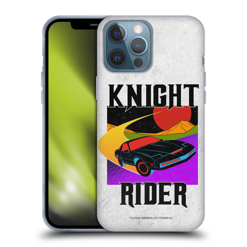 Knight Rider Graphics Kitt Speed Soft Gel Case for Apple iPhone 13 Pro Max