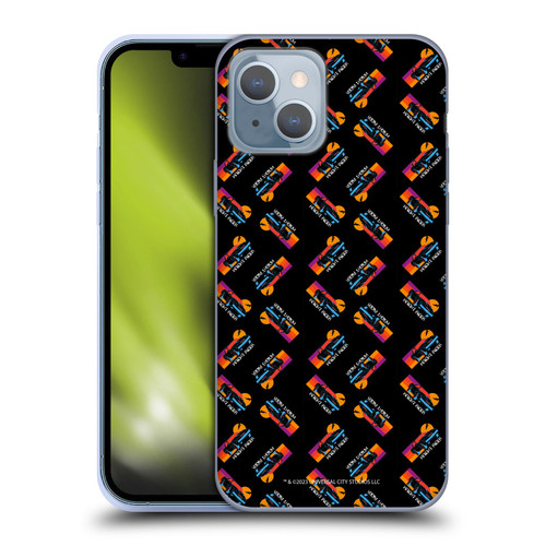 Knight Rider Graphics Pattern Soft Gel Case for Apple iPhone 14