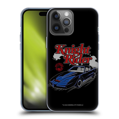 Knight Rider Graphics Kitt Retro Soft Gel Case for Apple iPhone 14 Pro Max