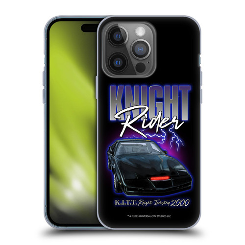 Knight Rider Graphics Kitt 2000 Soft Gel Case for Apple iPhone 14 Pro