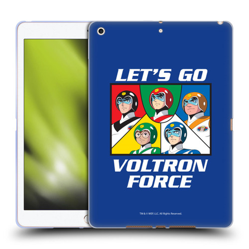 Voltron Graphics Go Voltron Force Soft Gel Case for Apple iPad 10.2 2019/2020/2021