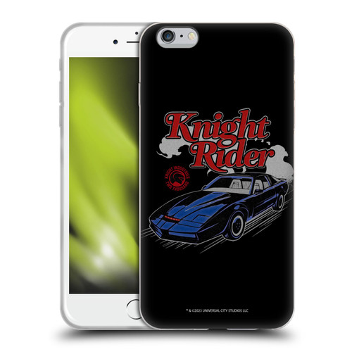 Knight Rider Graphics Kitt Retro Soft Gel Case for Apple iPhone 6 Plus / iPhone 6s Plus