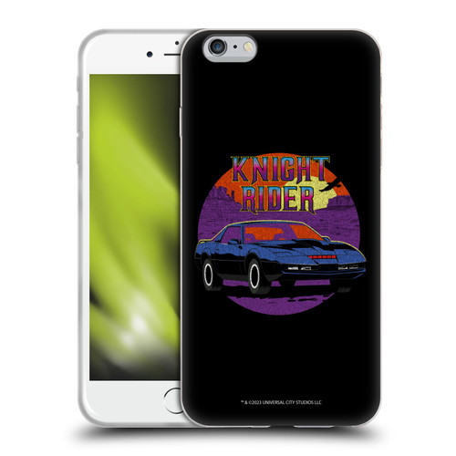 Knight Rider Graphics Kitt Vintage Soft Gel Case for Apple iPhone 6 Plus / iPhone 6s Plus