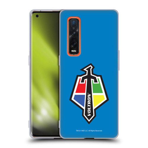 Voltron Graphics Badge Logo Soft Gel Case for OPPO Find X2 Pro 5G