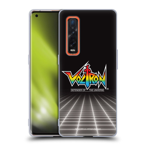 Voltron Graphics Logo Soft Gel Case for OPPO Find X2 Pro 5G