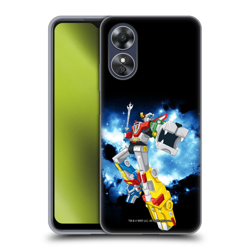 Voltron Graphics Galaxy Nebula Robot Soft Gel Case for OPPO A17
