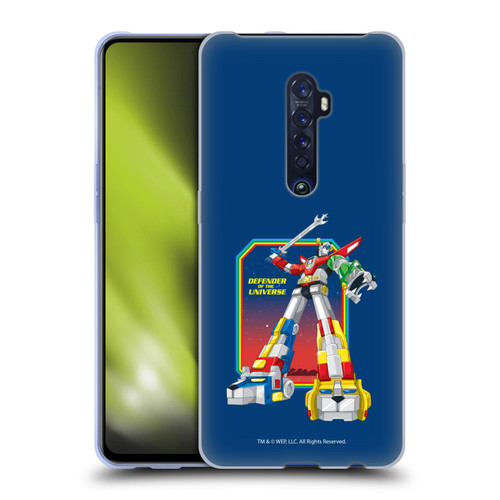 Voltron Graphics Defender Of Universe Plain Soft Gel Case for OPPO Reno 2