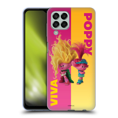 Trolls 3: Band Together Art Half Soft Gel Case for Samsung Galaxy M33 (2022)