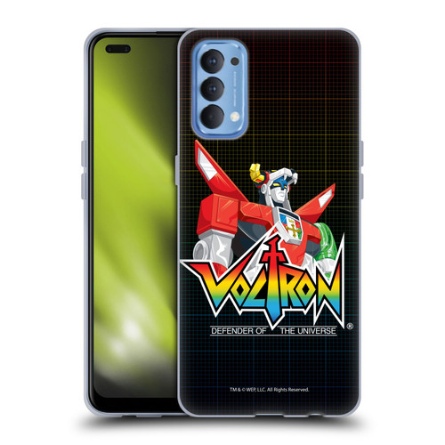 Voltron Graphics Defender Of The Universe Soft Gel Case for OPPO Reno 4 5G