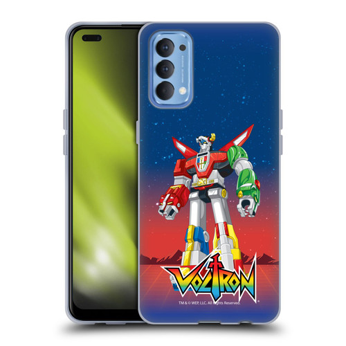 Voltron Graphics Robot Soft Gel Case for OPPO Reno 4 5G