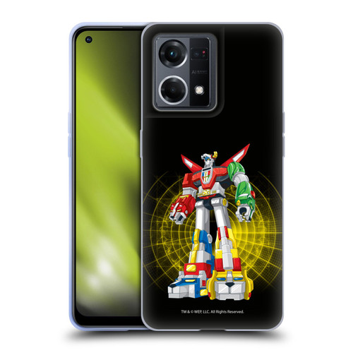 Voltron Graphics Robot Sphere Soft Gel Case for OPPO Reno8 4G