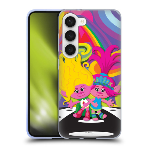 Trolls 3: Band Together Art Poppy And Viva Soft Gel Case for Samsung Galaxy S23 5G