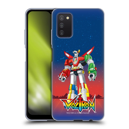Voltron Graphics Robot Soft Gel Case for Samsung Galaxy A03s (2021)