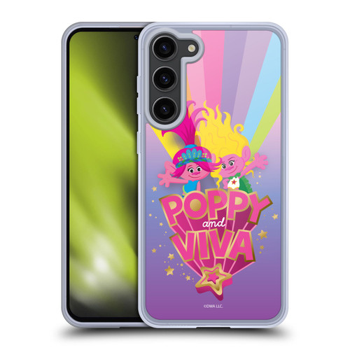 Trolls 3: Band Together Art Rainbow Soft Gel Case for Samsung Galaxy S23+ 5G