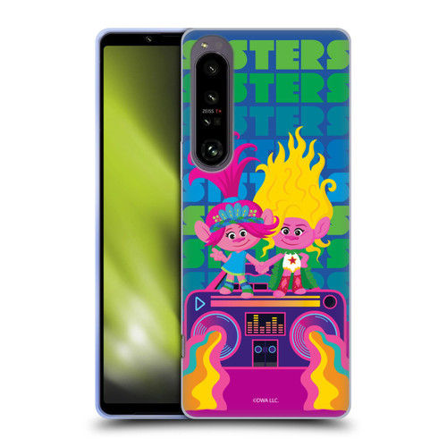 Trolls 3: Band Together Art Sisters Soft Gel Case for Sony Xperia 1 IV