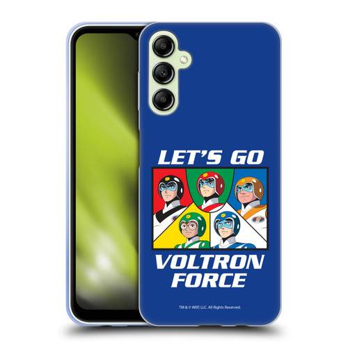 Voltron Graphics Go Voltron Force Soft Gel Case for Samsung Galaxy A14 5G