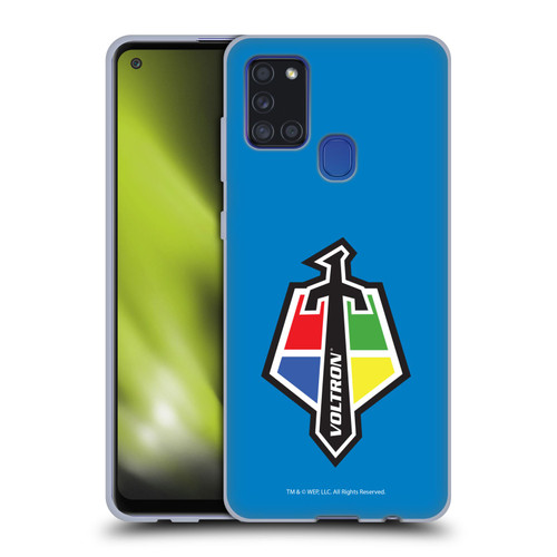 Voltron Graphics Badge Logo Soft Gel Case for Samsung Galaxy A21s (2020)