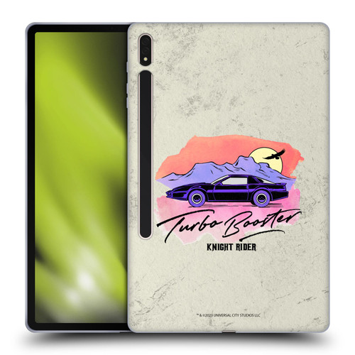 Knight Rider Graphics Turbo Booster Soft Gel Case for Samsung Galaxy Tab S8 Plus