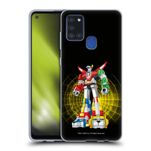 Voltron Graphics Robot Sphere Soft Gel Case for Samsung Galaxy A21s (2020)