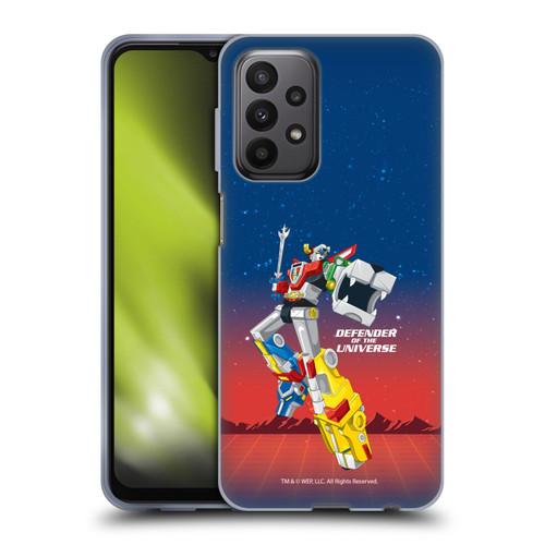 Voltron Graphics Defender Of Universe Gradient Soft Gel Case for Samsung Galaxy A23 / 5G (2022)