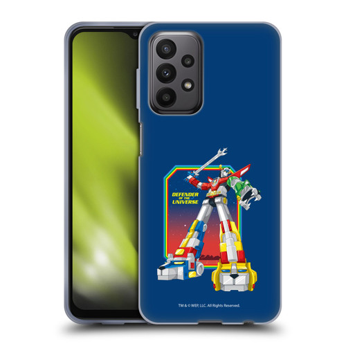 Voltron Graphics Defender Of Universe Plain Soft Gel Case for Samsung Galaxy A23 / 5G (2022)
