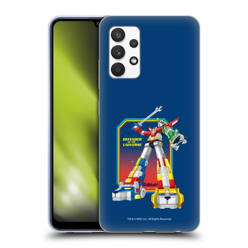 Voltron Graphics Defender Of Universe Plain Soft Gel Case for Samsung Galaxy A32 (2021)