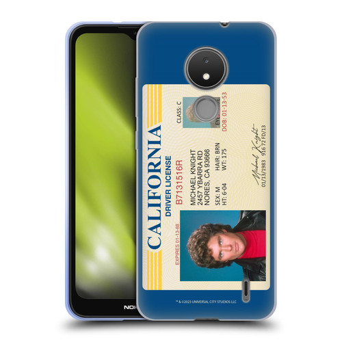 Knight Rider Graphics Driver's License Soft Gel Case for Nokia C21