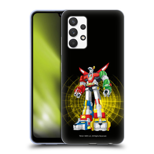 Voltron Graphics Robot Sphere Soft Gel Case for Samsung Galaxy A32 (2021)