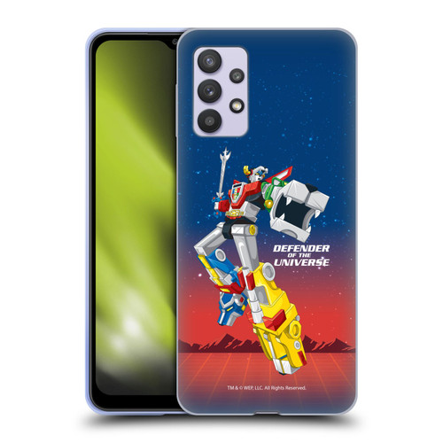 Voltron Graphics Defender Of Universe Gradient Soft Gel Case for Samsung Galaxy A32 5G / M32 5G (2021)