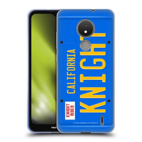 Knight Rider Graphics Plate Number Soft Gel Case for Nokia C21