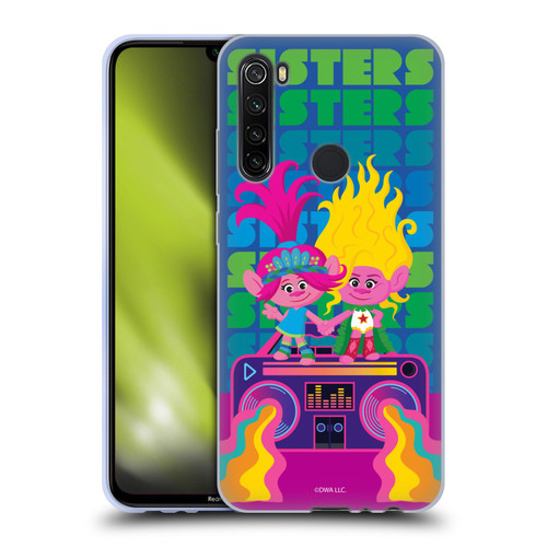 Trolls 3: Band Together Art Sisters Soft Gel Case for Xiaomi Redmi Note 8T