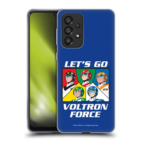 Voltron Graphics Go Voltron Force Soft Gel Case for Samsung Galaxy A33 5G (2022)