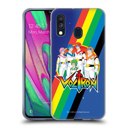 Voltron Graphics Group Soft Gel Case for Samsung Galaxy A40 (2019)