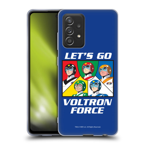 Voltron Graphics Go Voltron Force Soft Gel Case for Samsung Galaxy A52 / A52s / 5G (2021)