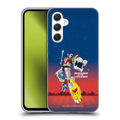 Voltron Graphics Defender Of Universe Gradient Soft Gel Case for Samsung Galaxy A54 5G