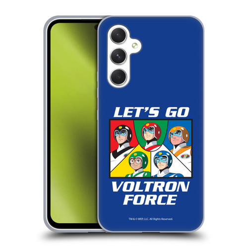 Voltron Graphics Go Voltron Force Soft Gel Case for Samsung Galaxy A54 5G