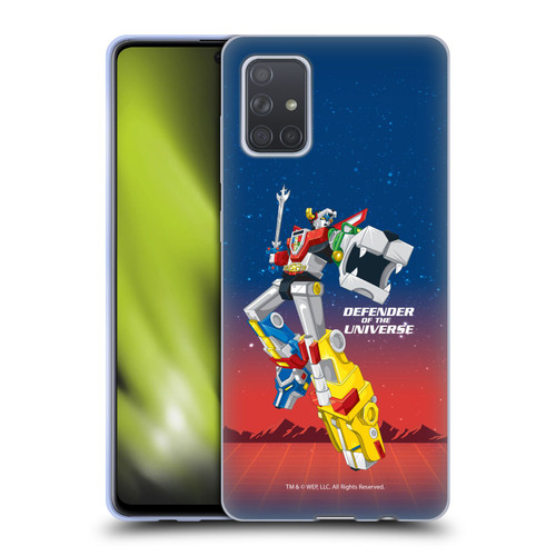 Voltron Graphics Defender Of Universe Gradient Soft Gel Case for Samsung Galaxy A71 (2019)