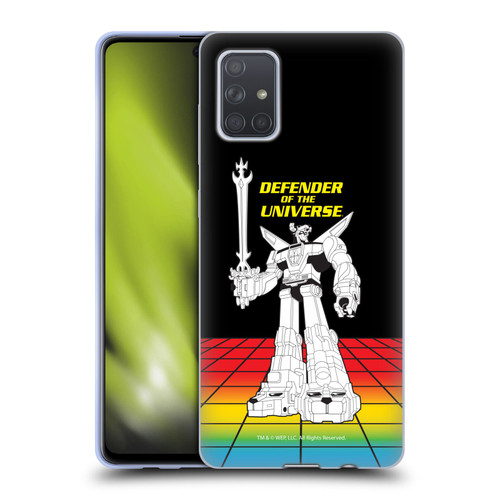 Voltron Graphics Defender Universe Retro Soft Gel Case for Samsung Galaxy A71 (2019)