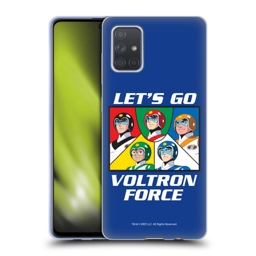 Voltron Graphics Go Voltron Force Soft Gel Case for Samsung Galaxy A71 (2019)