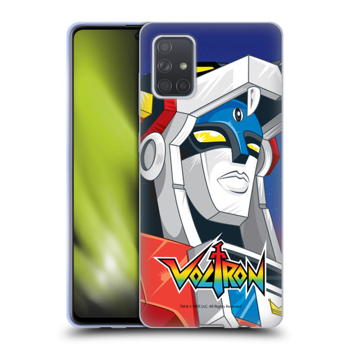 Voltron Graphics Head Soft Gel Case for Samsung Galaxy A71 (2019)