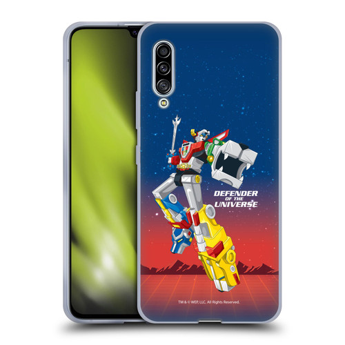Voltron Graphics Defender Of Universe Gradient Soft Gel Case for Samsung Galaxy A90 5G (2019)