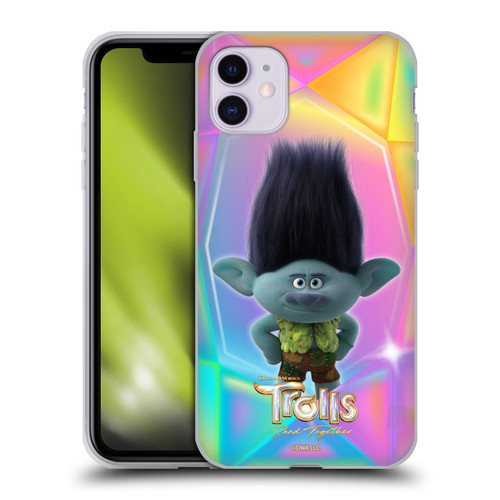 Trolls 3: Band Together Graphics Branch Soft Gel Case for Apple iPhone 11