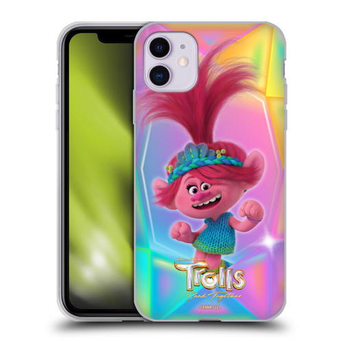 Trolls 3: Band Together Graphics Poppy Soft Gel Case for Apple iPhone 11