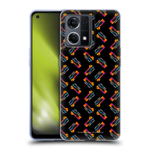 Knight Rider Graphics Pattern Soft Gel Case for OPPO Reno8 4G