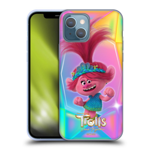 Trolls 3: Band Together Graphics Poppy Soft Gel Case for Apple iPhone 13