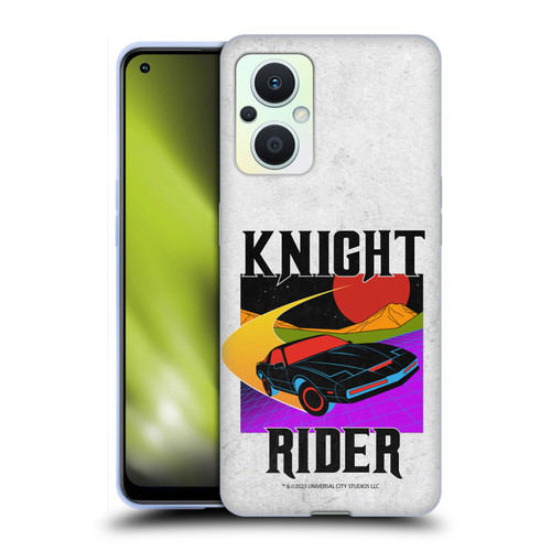 Knight Rider Graphics Kitt Speed Soft Gel Case for OPPO Reno8 Lite