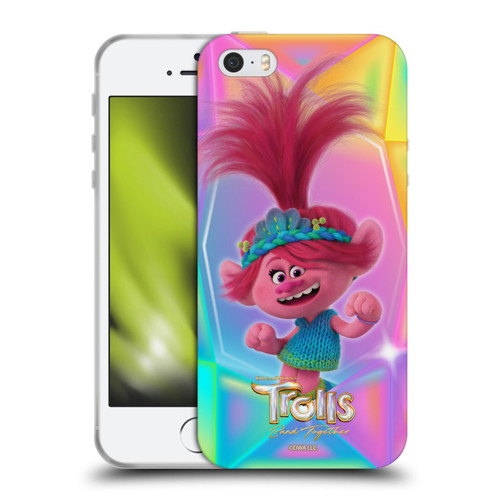 Trolls 3: Band Together Graphics Poppy Soft Gel Case for Apple iPhone 5 / 5s / iPhone SE 2016
