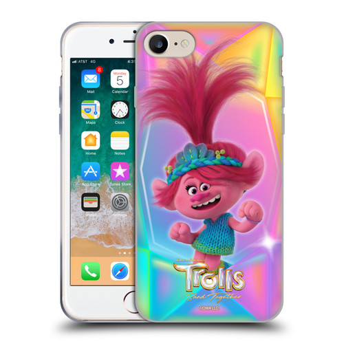 Trolls 3: Band Together Graphics Poppy Soft Gel Case for Apple iPhone 7 / 8 / SE 2020 & 2022