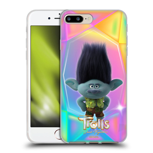 Trolls 3: Band Together Graphics Branch Soft Gel Case for Apple iPhone 7 Plus / iPhone 8 Plus