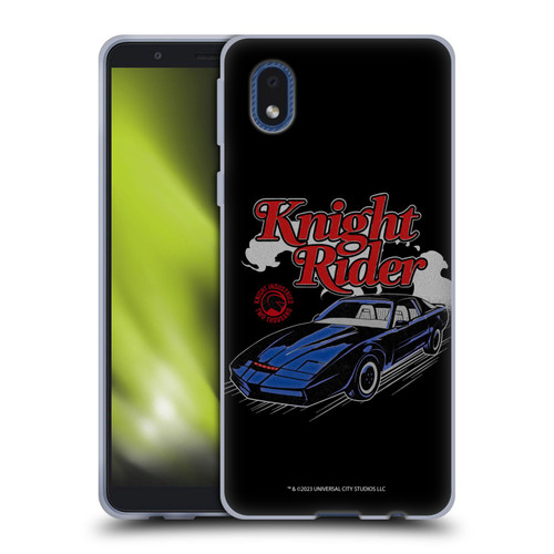 Knight Rider Graphics Kitt Retro Soft Gel Case for Samsung Galaxy A01 Core (2020)
